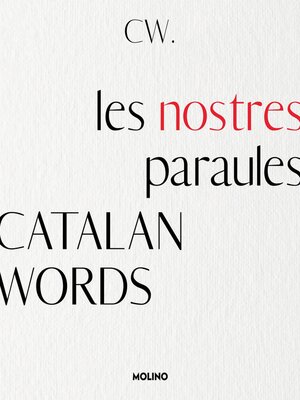 cover image of Catalan Words. Les nostres paraules